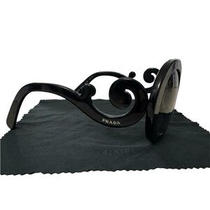 Prada Black Swirl Women's Sunglasses